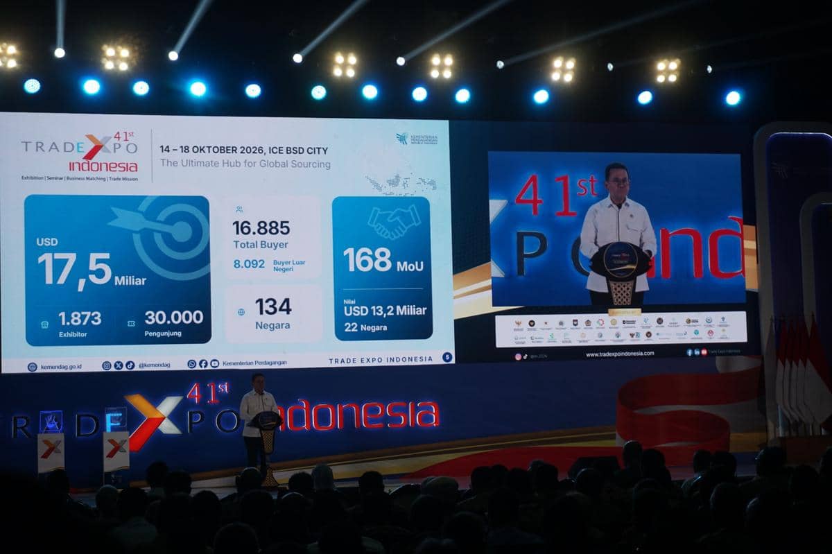 Dari Lokal untuk Global, Trade Expo Indonesia 2026 Resmi Dibuka