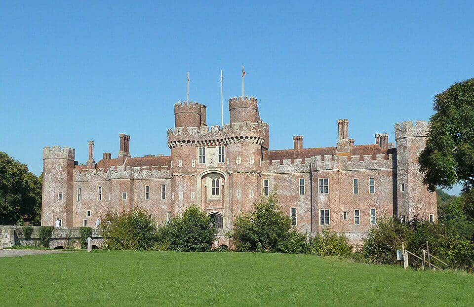 Kastil Herstmonceux di Inggris