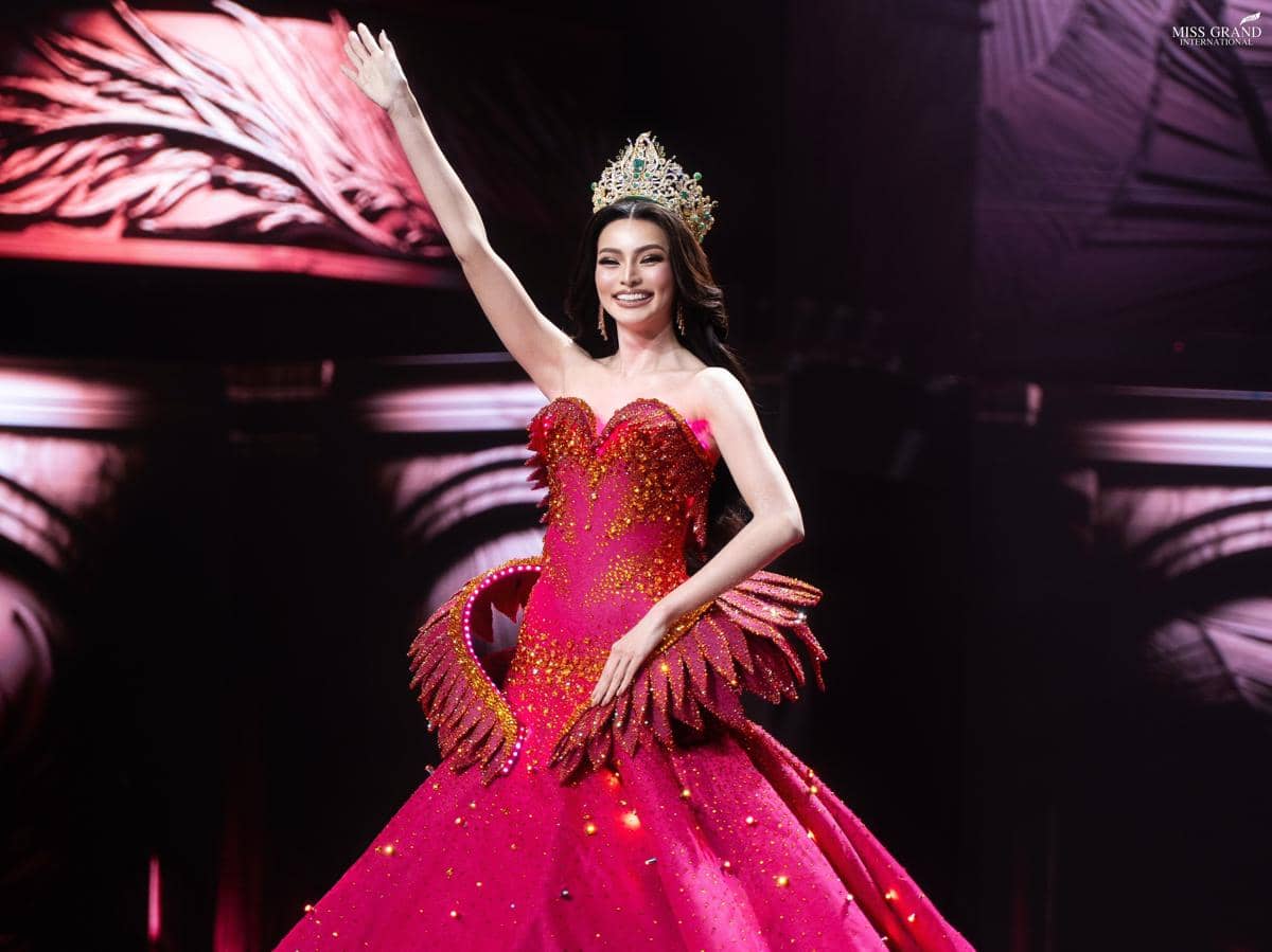 Potret Last Walk Emma Tiglao sebagai Miss Grand International 2025