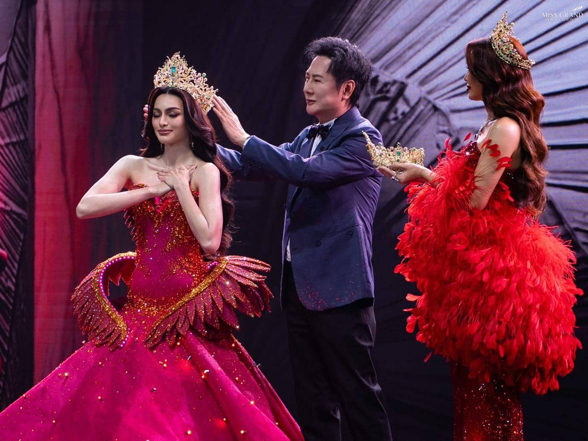 Potret Last Walk Emma Tiglao Sebagai Miss Grand International 2025