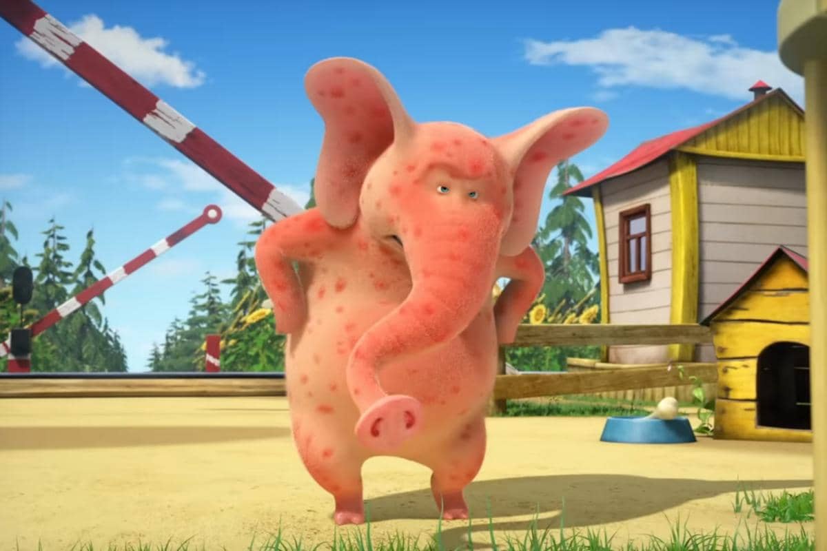 karakter Rosie di Masha and the Bear
