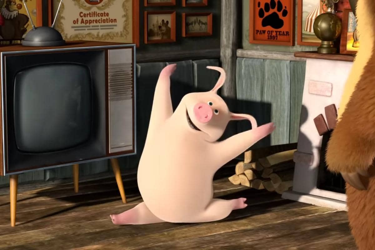 karakter Rosie di Masha and the Bear 