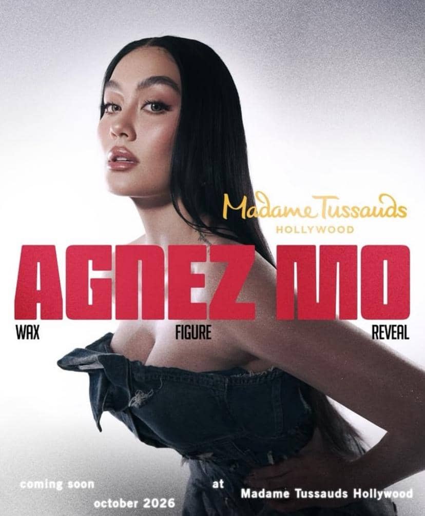 Patung lilin Agnez Mo akan debut di Madame Tussauds Hollywood, sebagaimana diumumkan melalui akun Instagram resminya.