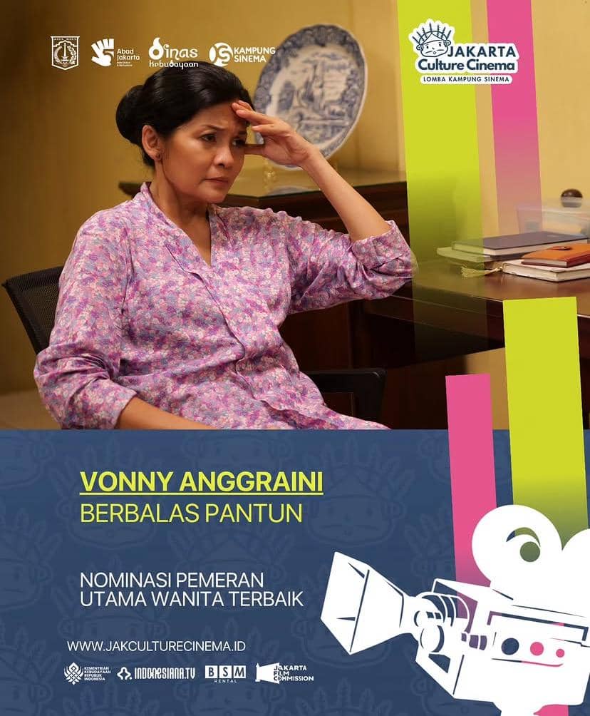 Poster pengumuman nominasi JCC Fest Short Film Competition 2026 yang diunggah akun Instagram Jak Culture Cinema.