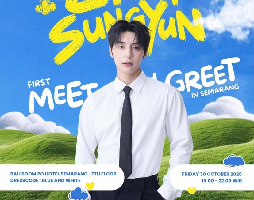 Choi Sungyun eks Golden Child akan Meet and Greet di Semarang