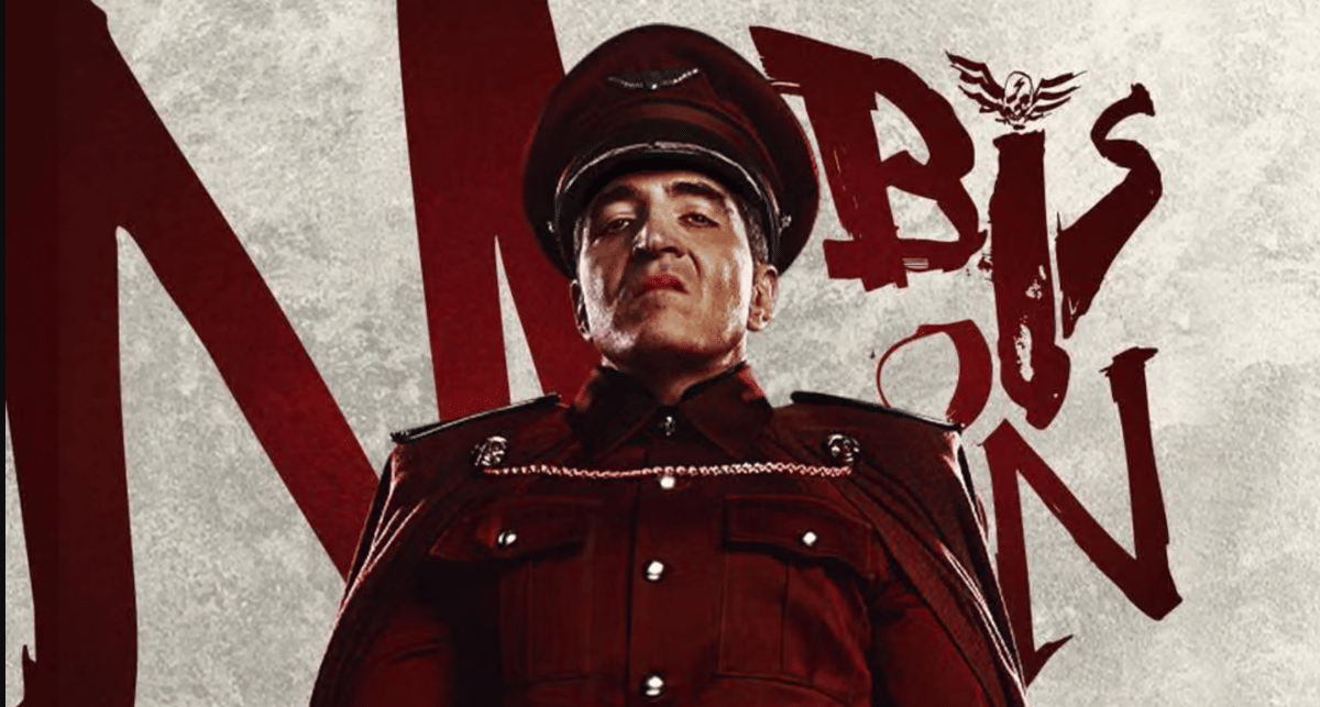 M. Bison dalam materi promosi film Street Fighter produksi Legendary Pictures dan Paramount Pictures.