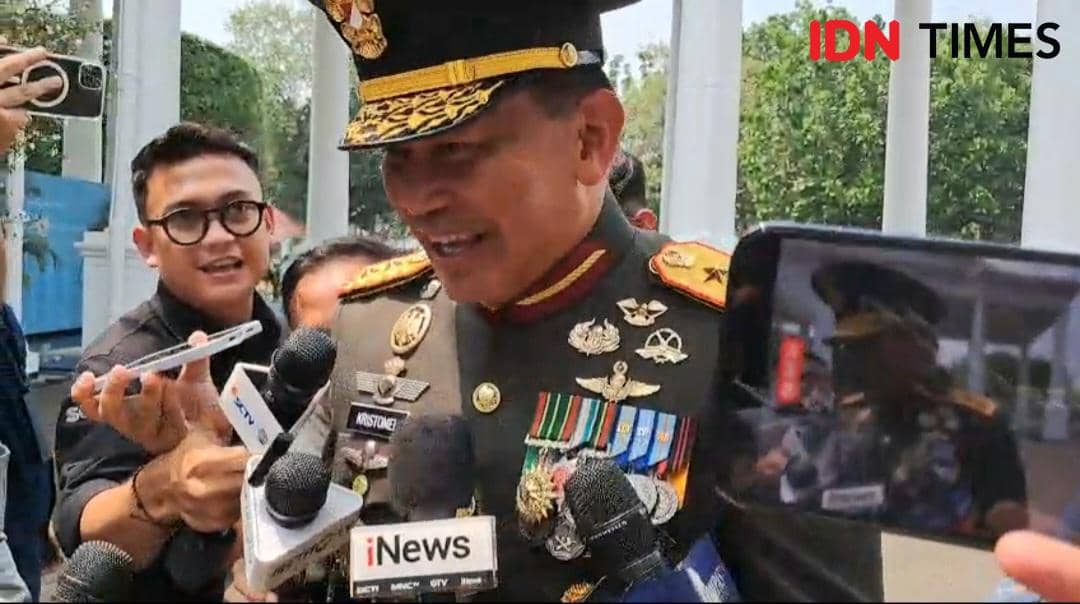 Jenderal-jenderal TNI Sambangi Istana di Tengah Kabar Pelantikan Pejabat