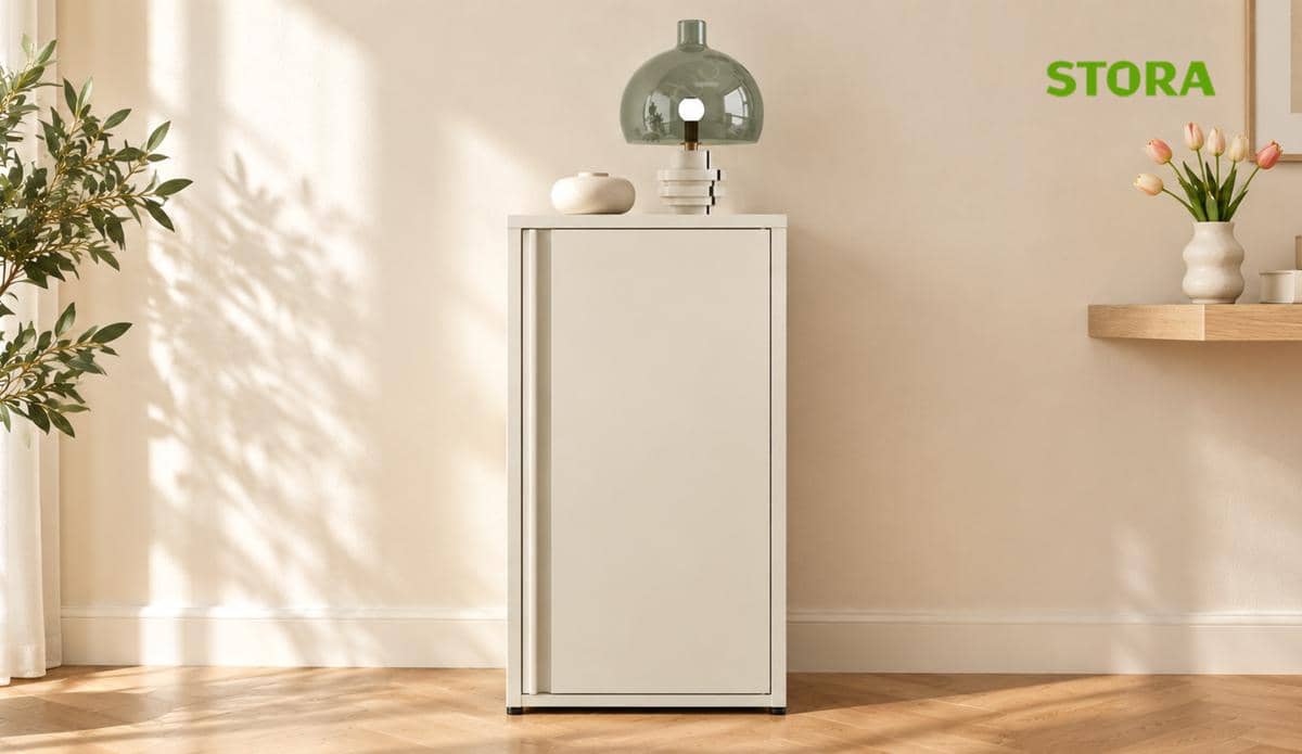 STORA Visca Kabinet 1 Pintu dengan Stiker.jpeg