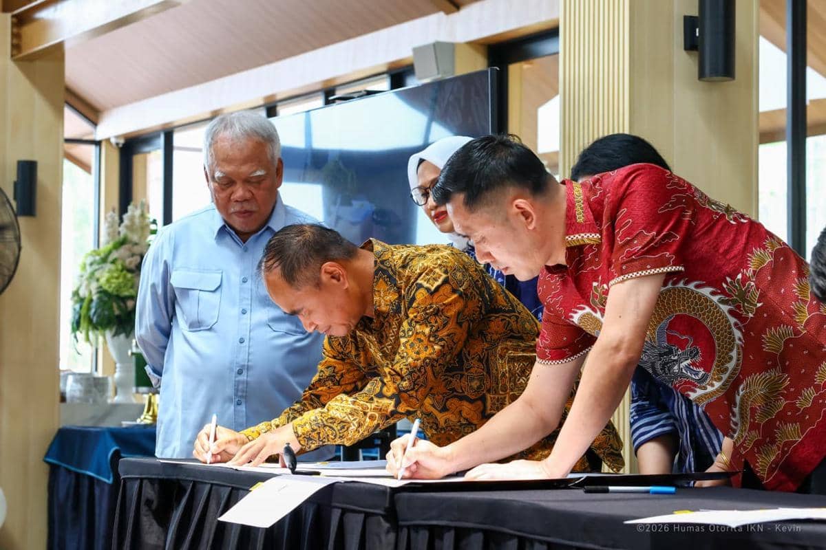 Otorita IKN Teken PKS KPBU dan Investasi Langsung Swasta Murni