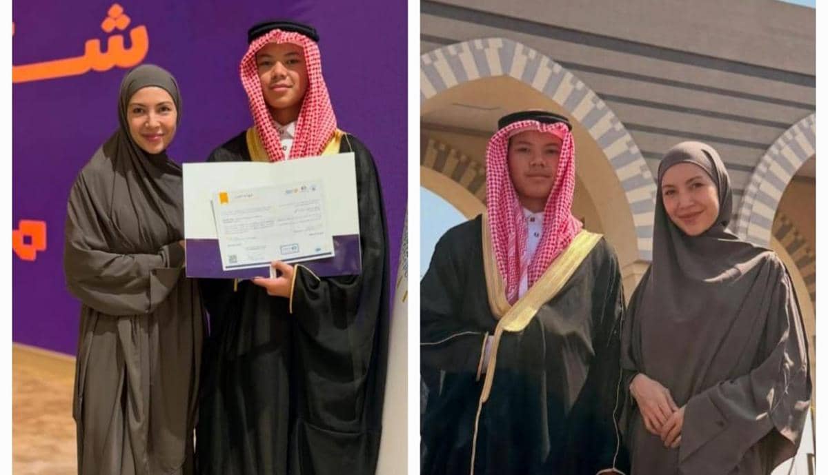 Ratna Galih Hadiri Wisuda Program Overseas Anak di Madinah, Bangga
