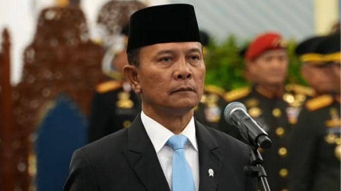 Marsekal Madya TNI Yusuf Jauhari menghadiri pelantikan pejabat Kabinet Merah Putih di Istana Negara, 15 Oktober 2026.