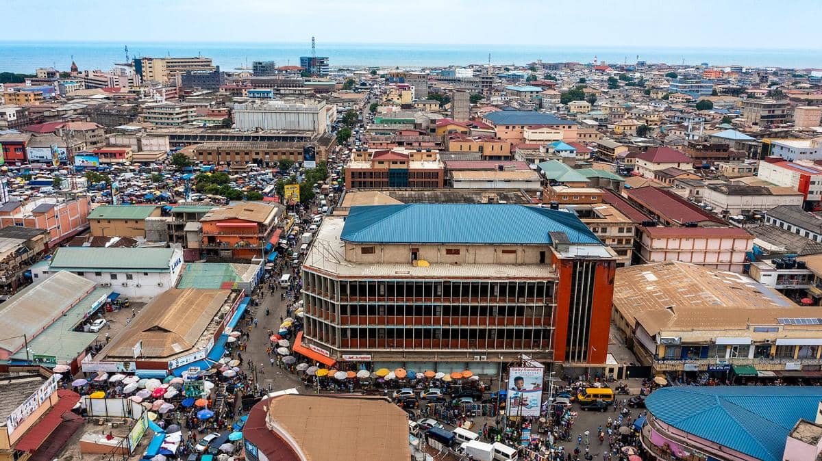 Potret Accra di Ghana