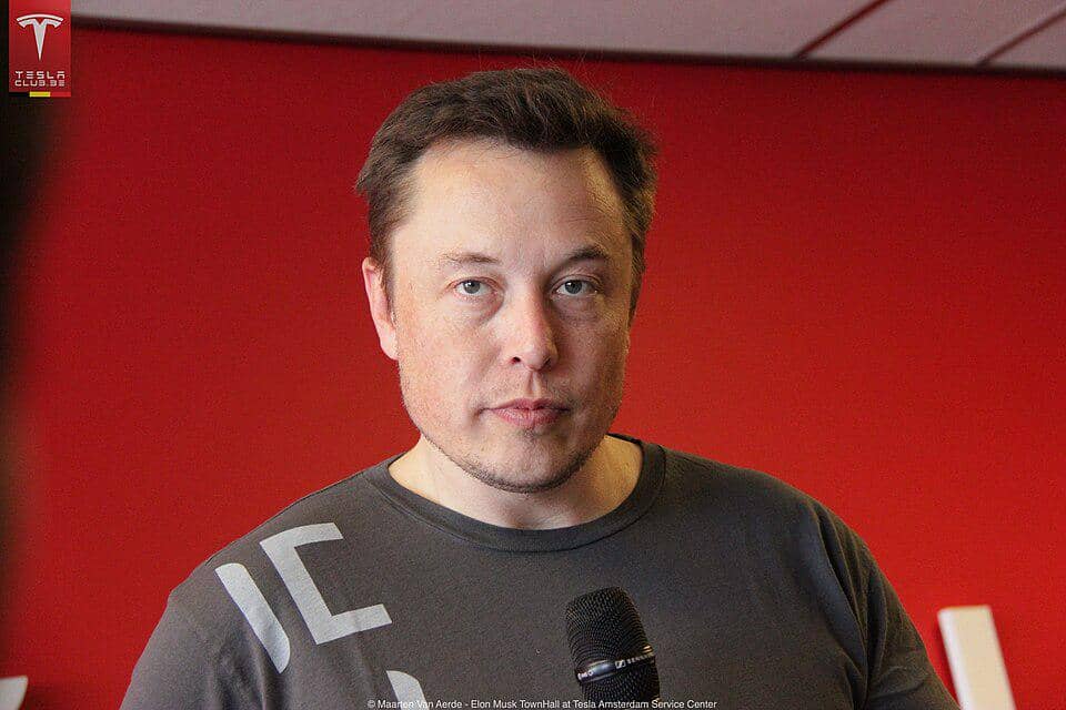 CEO SpaceX, Elon Musk.