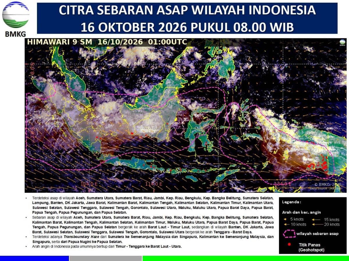 Asap Karhutla Sudah Masuk Jakarta!