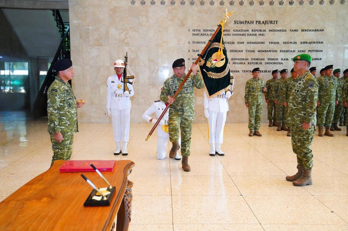 Panglima TNI Lantik KSAD-Wapang Baru, Maruli dan Tandyo Tukar Posisi