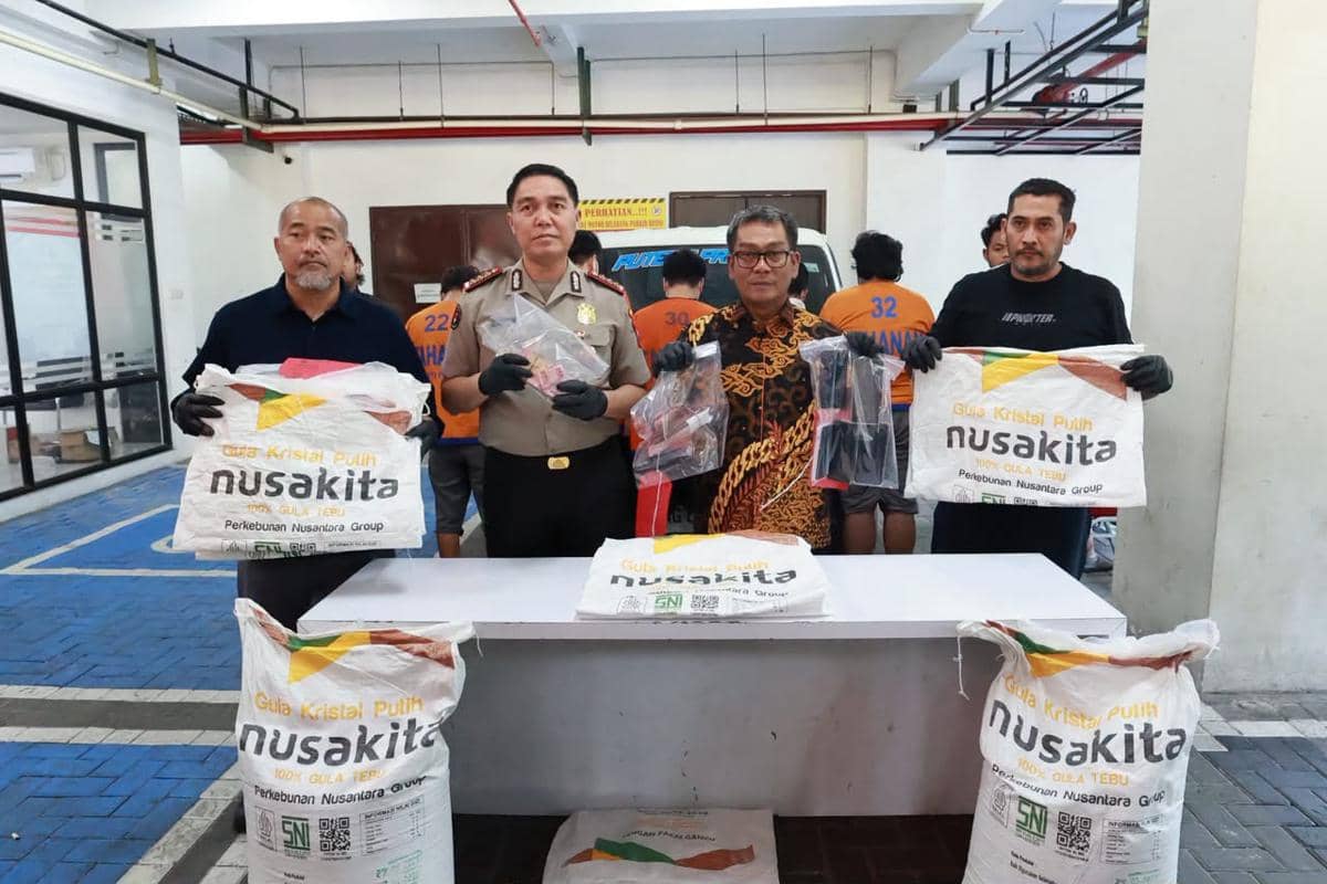 11 Orang Jadi Tersangka Penggelapan 180 Ton Gula 3 Pabrik di Jatim 