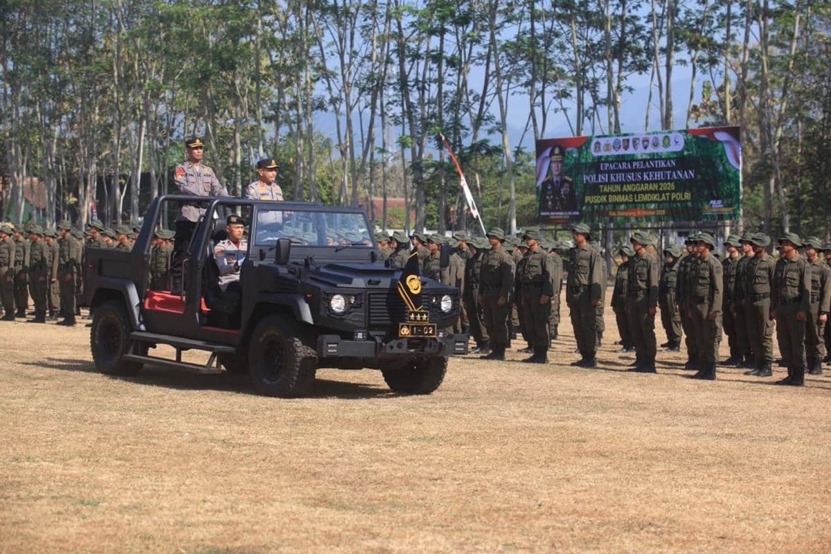 Tindak Lanjuti Arahan Presiden, Polri Siapkan 70 Ribu Polisi Khusus Kehutanan