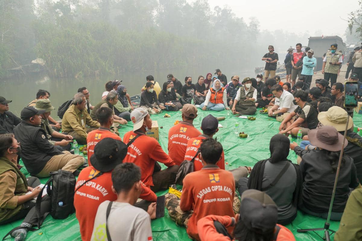 Pemerintah Gandeng Relawan Tangani Karhutla Tanjung Puting