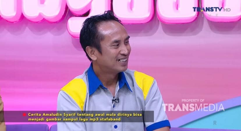 Potret Amaluddin Syarif, sosok yang dikabarkan meninggal dunia, dari kanal YouTube TRANS TV Official.