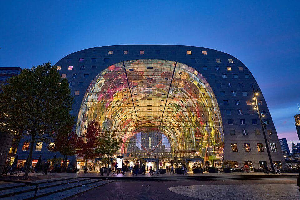 Markthal Rotterdam di Belanda