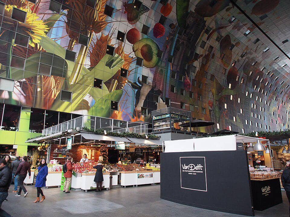 Markthal Rotterdam di Belanda