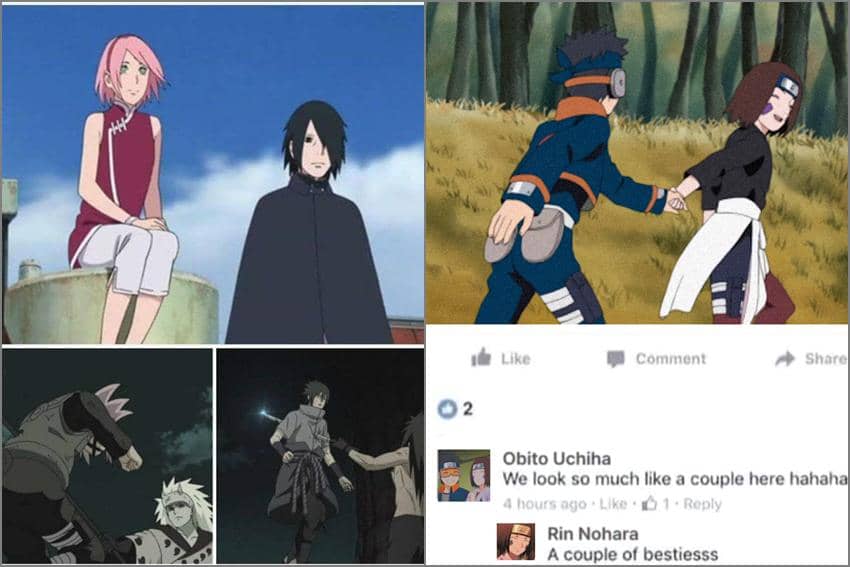 8 Meme Naruto tentang Pasangan, Sasuke dan Sakura Senasib