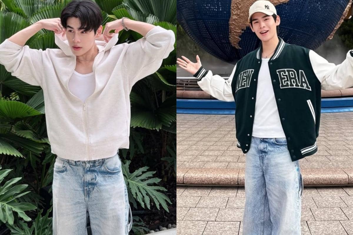 7 Mix and Match Blue Jeans ala Poom Nuttapart, Modis Setiap Saat!