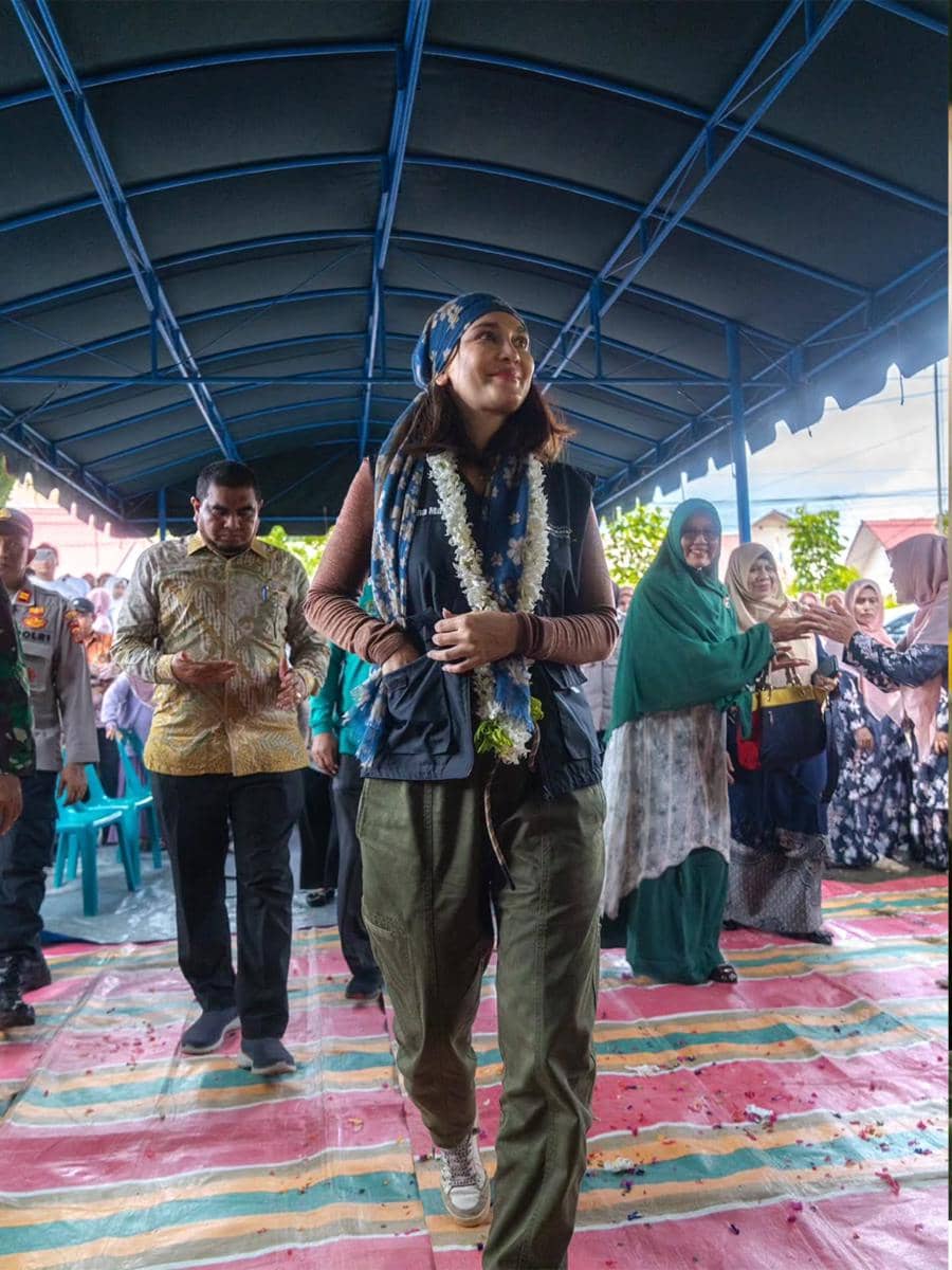 Yayasan Luna Maya Nawasena memulai renovasi MIN 4 Aceh Besar