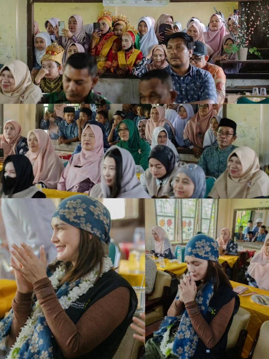 Yayasan Luna Maya Nawasena memulai renovasi MIN 4 Aceh Besar