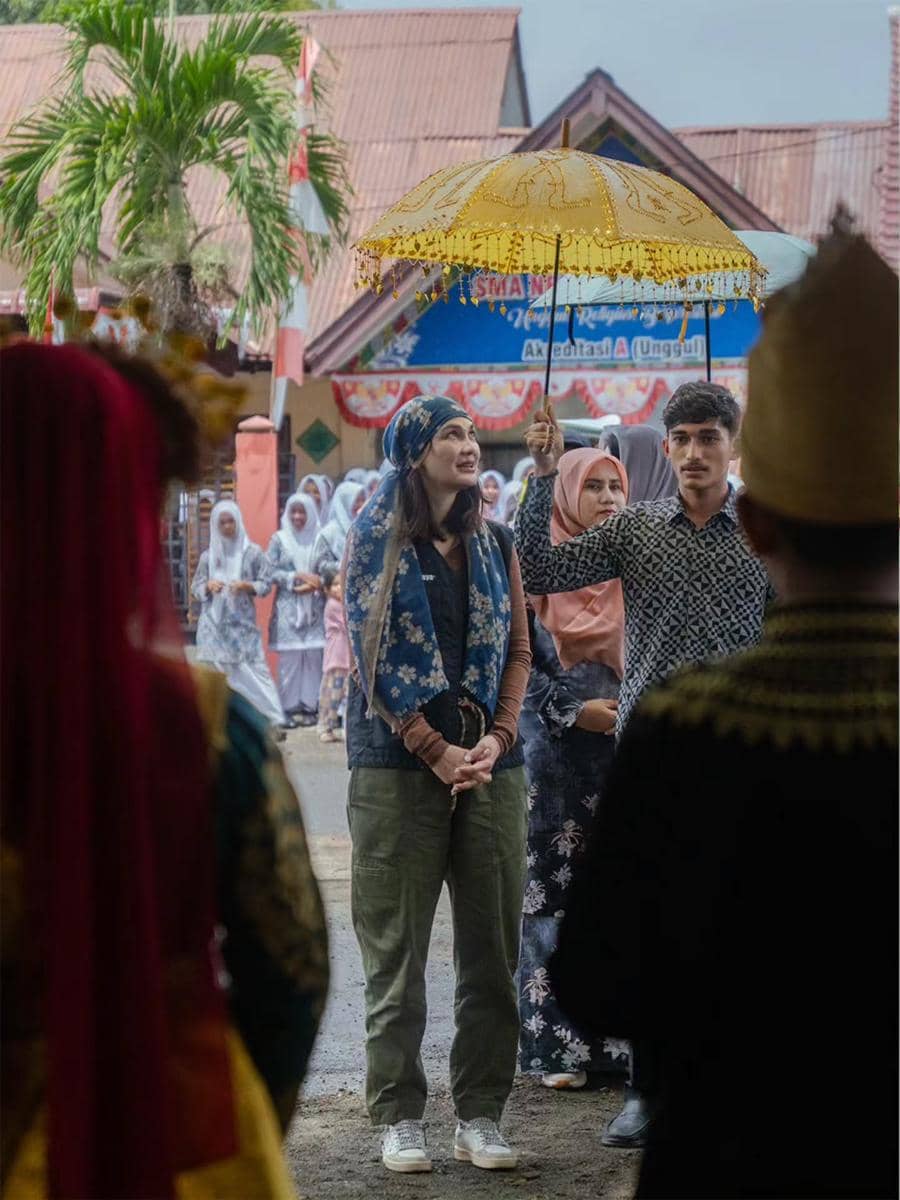 Yayasan Luna Maya Nawasena memulai renovasi MIN 4 Aceh Besar