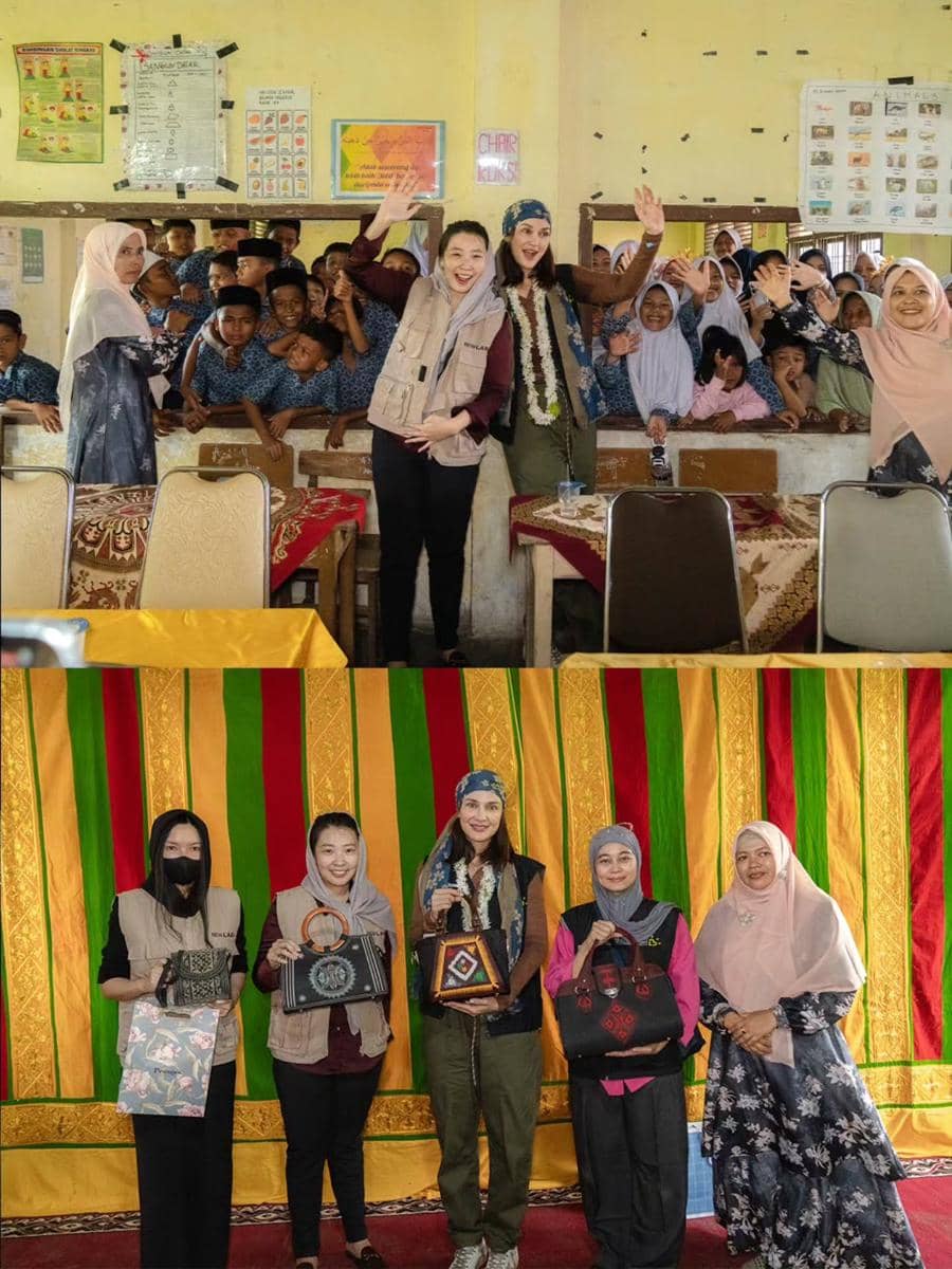 Yayasan Luna Maya Nawasena memulai renovasi MIN 4 Aceh Besar