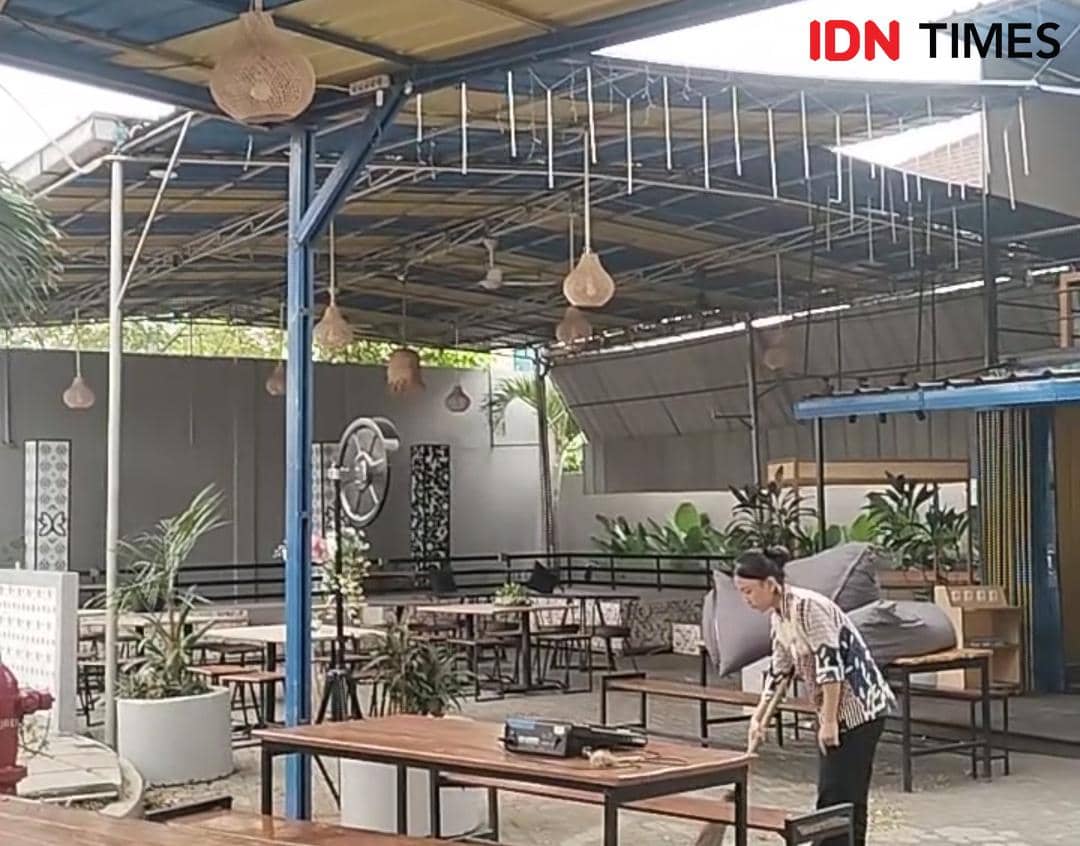 Suasana di salah satu hotel di Palembang yang didokumentasikan oleh jurnalis IDN Times Feny Maulia Agustin.
