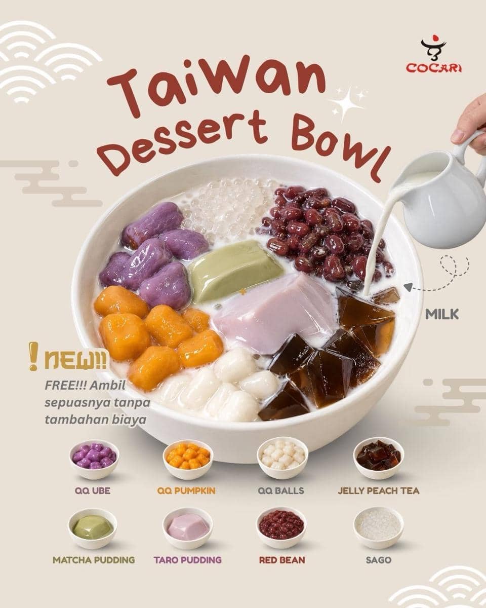 Taiwan Dessert Bowl di Cocari All You Can Eat Surabaya