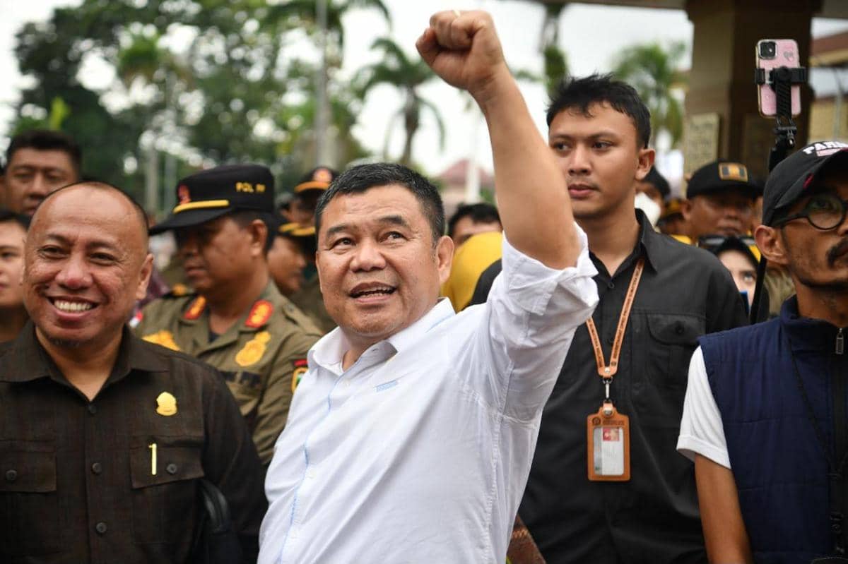 Potret Wakil Ketua DPRD Sumatera Selatan, Ilyas Panji Alam, dalam dokumentasi pribadi yang digunakan pada berita.