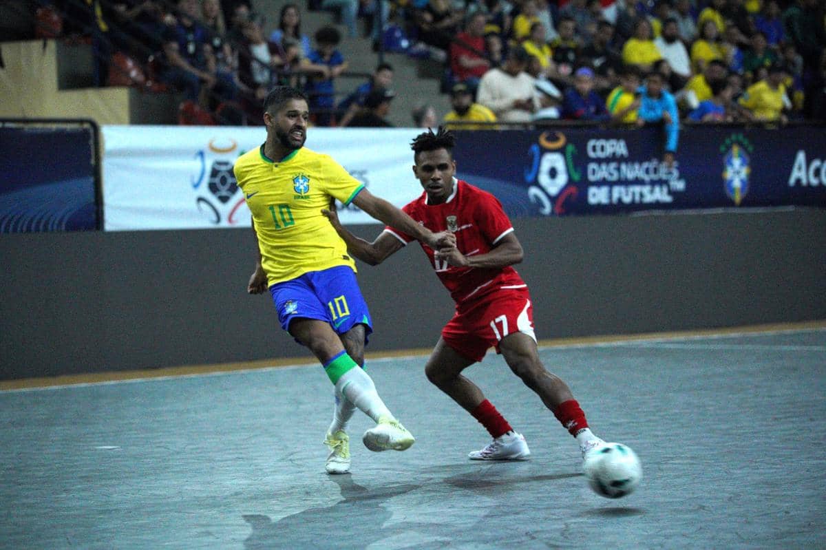 Kalah, Timnas Futsal Indonesia Sempat Bikin Brasil Frustrasi