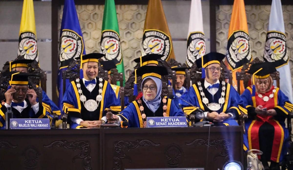 undip, dies natalis undip, sidang senat undip
