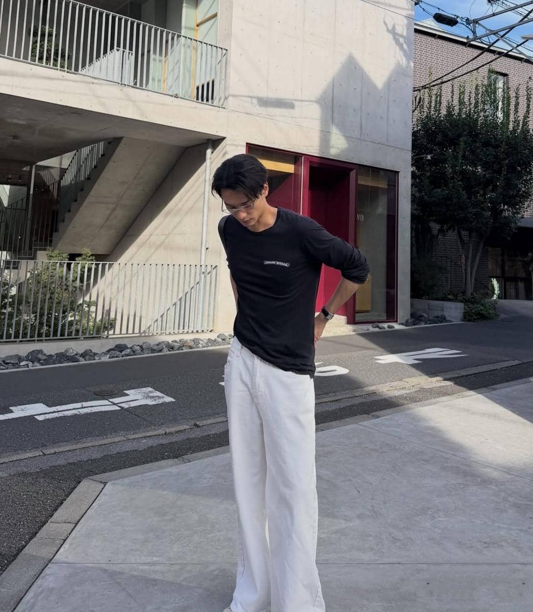 Outfit minimalis cowok
