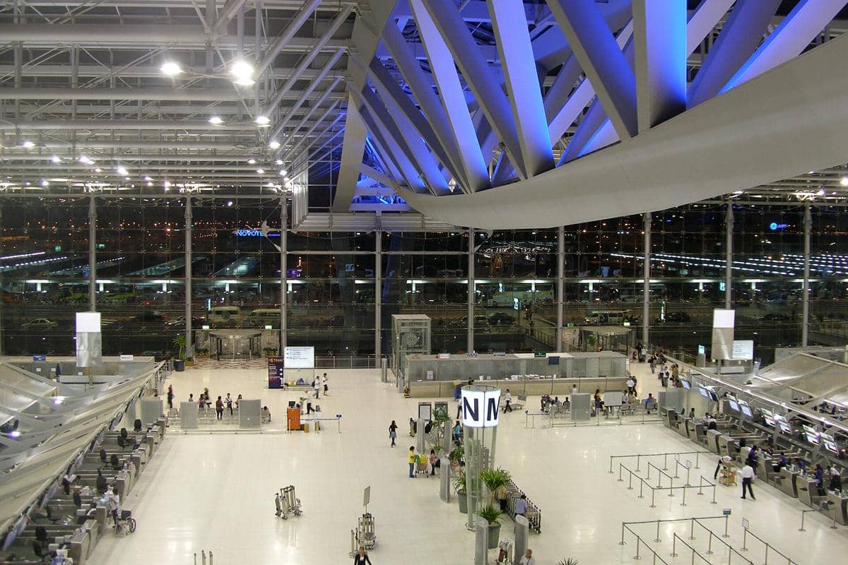 potret Bandara Suvarnabhumi