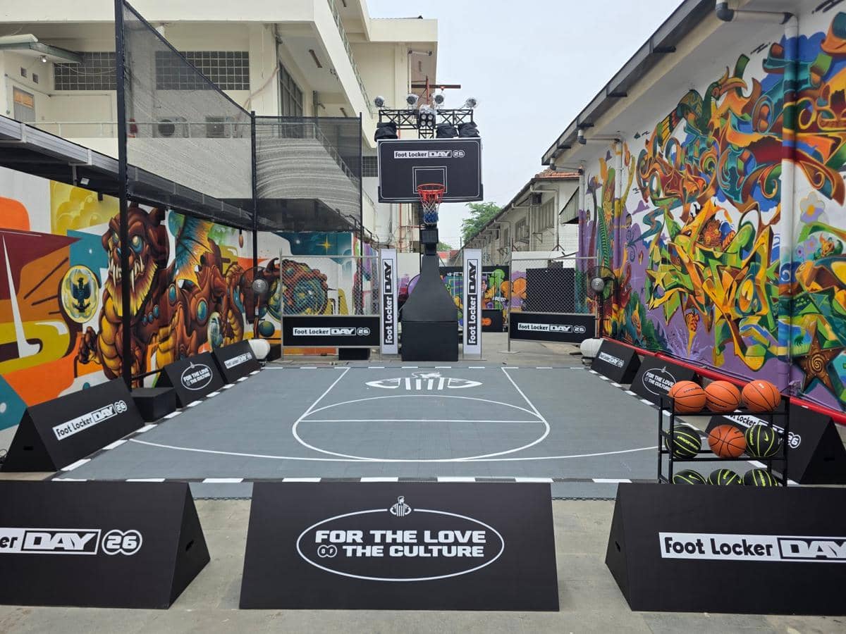 Foot Locker Day 2026 yang berlangsung di M Bloc Space, Jakarta, pada 16–18 Oktober 2026