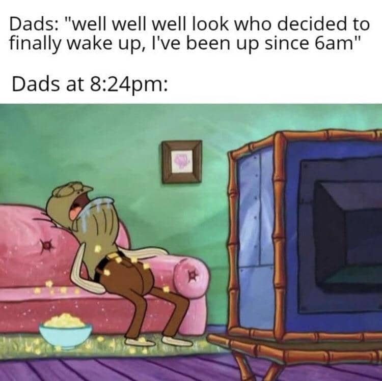meme SpongeBob tentang produktif