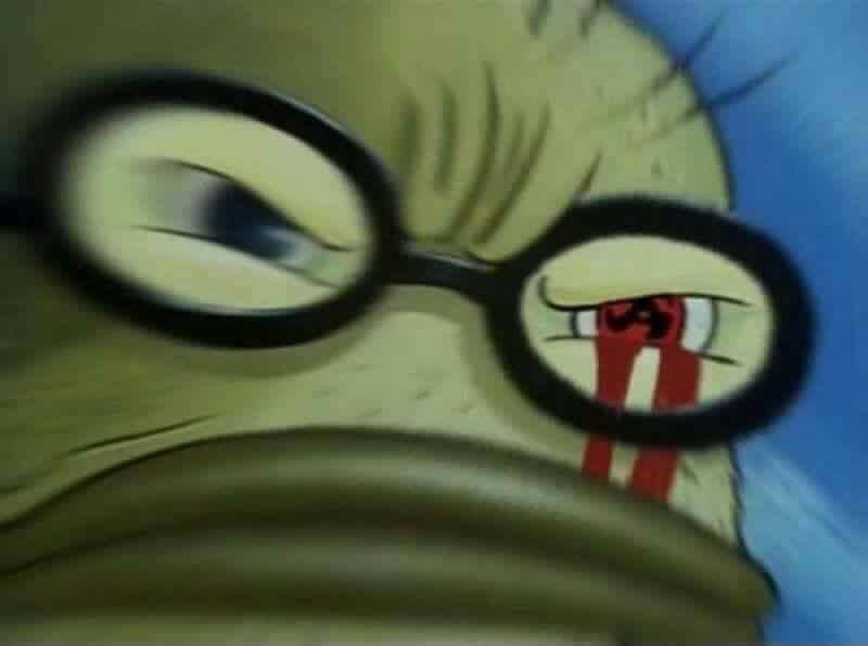 meme SpongeBob tentang acar