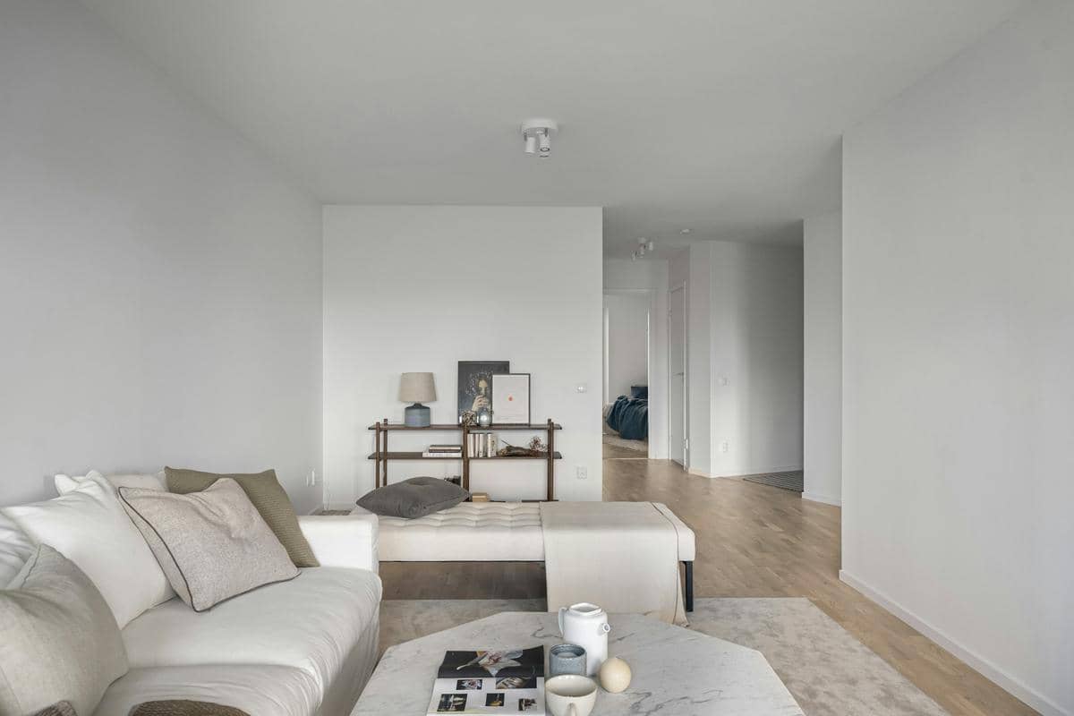 ilustrasi interior rumah modern