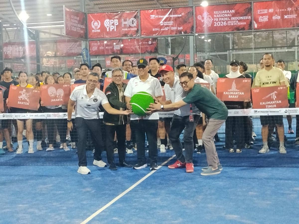 Kejurnas Padel 2026 Diikuti 20 Provinsi, Ajang Pemantauan Bakat Baru