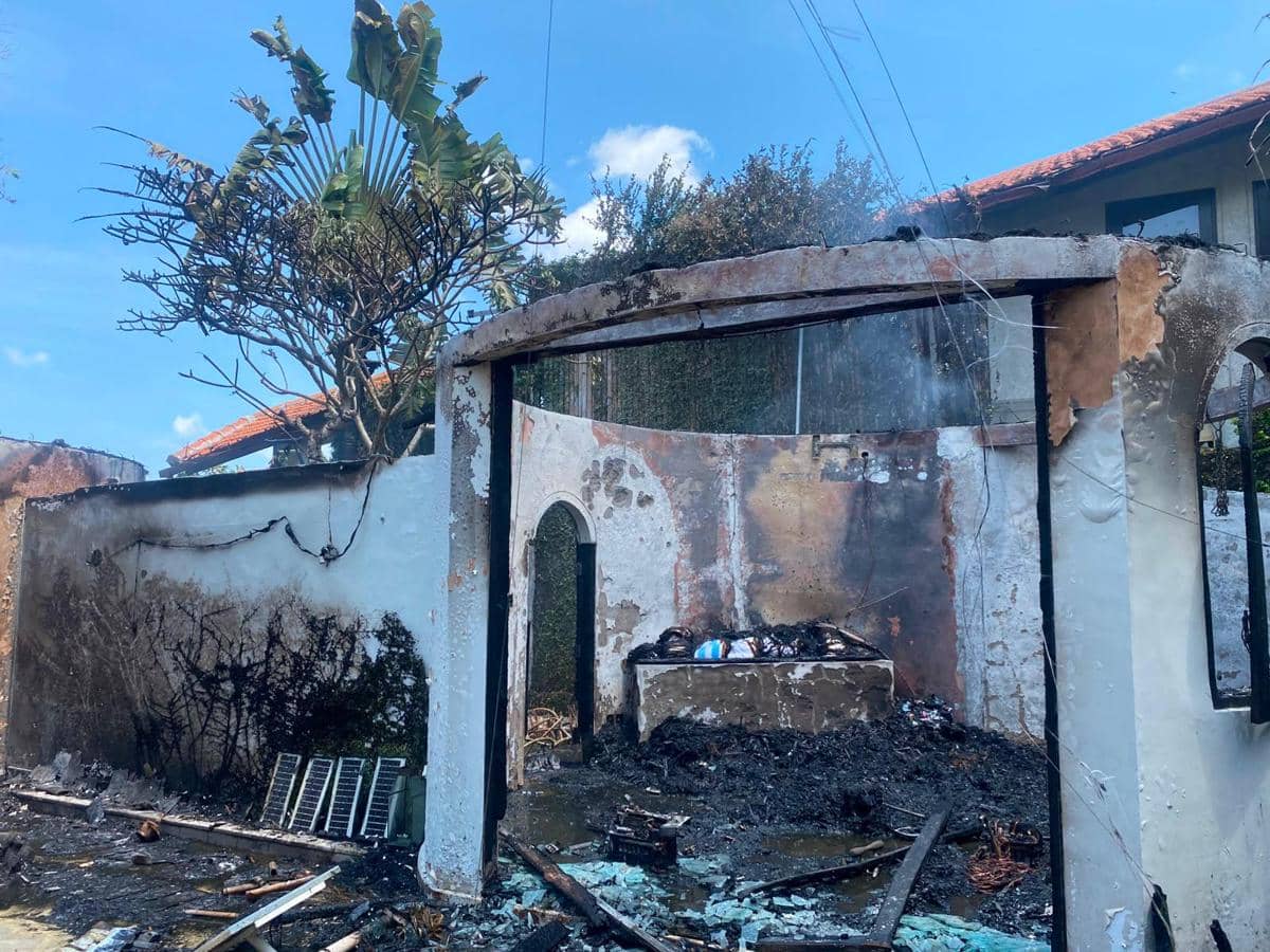 Bakar Kertas demi Usir Laba-Laba, Vila Rp2 Miliar di Kuta Terbakar