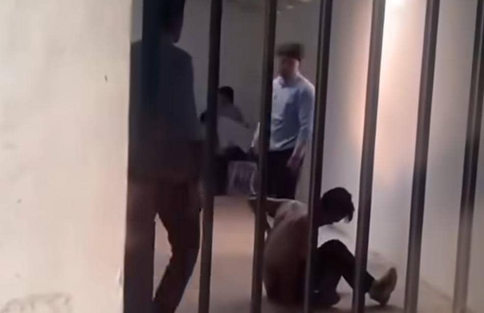 Dugaan penganiayaan terhadap pegawai MBG di kantor KPPG Bogor, sebagaimana tercantum dalam keterangan foto.