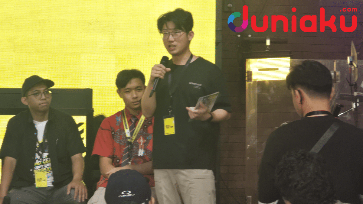 Suasana acara Arknights: Endfield - Field Party yang didokumentasikan oleh fotografer Fahrul Nurullah.