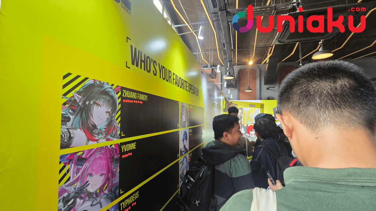 Suasana acara Arknights: Endfield - Field Party yang didokumentasikan oleh fotografer Fahrul Nurullah.
