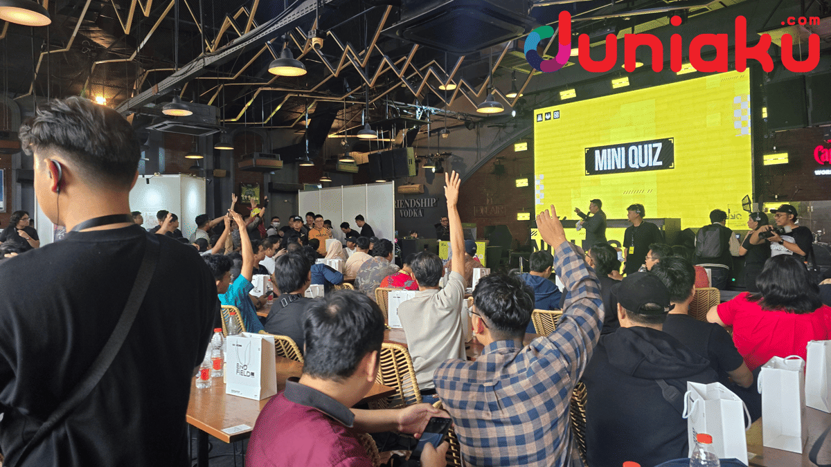 Suasana acara Arknights: Endfield - Field Party yang didokumentasikan oleh fotografer Fahrul Nurullah.