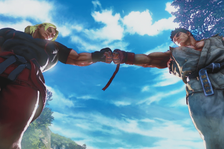 Ken dan Ryu dalam game Street Fighter V