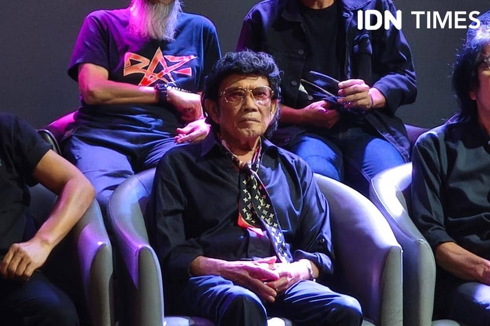 Jadi Dewa Gitar di Konser Guns N' Roses, Rhoma Irama: Dulu Saya Rocker